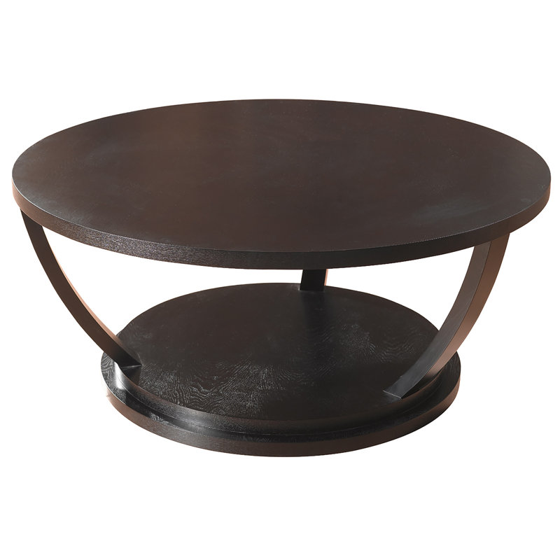 Allan Copley Designs Solid Wood Pedestal Coffee Table Wayfair